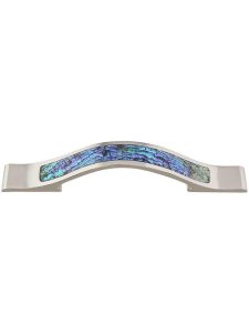 Wave Cabinet Pull with Imperial Shell – 4″ Center-to-Center  |  Pulls Knobs & Pulls Pulls