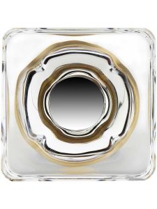 Lido Crystal Glass Cabinet Knob – 1 5/8″ Square  |  Knobs Knobs Antique Brass/Antique Pewter/Matte Black/Oil-Rubbed Bronze/Polished Brass/Polished Chrome/Polished Nickel/Satin Brass/Satin Nickel