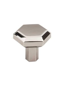 Lydia Hexagonal Cabinet Knob – 1 1/4″ Diameter  |  Knobs Knobs Flat Black/Oil-Rubbed Bronze/Polished Chrome/Polished Nickel/Satin Nickel