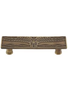 Royal Palm Pull Horizontal Cabinet Pull  |  Pulls Knobs & Pulls Antique Brass/Antique Pewter