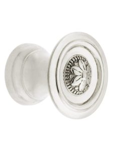 Small Flower Design Cabinet Knob – 1″ Diameter  |  Knobs Knobs Knobs