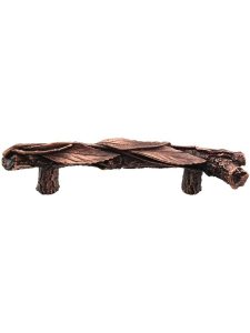 Leafy Branch Drawer Pull – Right Hand – 3″ Center-to-Center  |  Pulls Knobs & Pulls Antique Brass/Antique Copper/Antique Pewter/Dark Brass/Hand Tinted Antique Brass