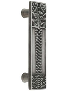 Royal Palm Pull Vertical Cabinet Pull  |  Pulls Knobs & Pulls Antique Brass/Antique Pewter